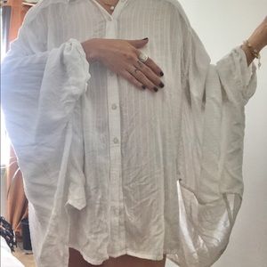Free people oversized shirt